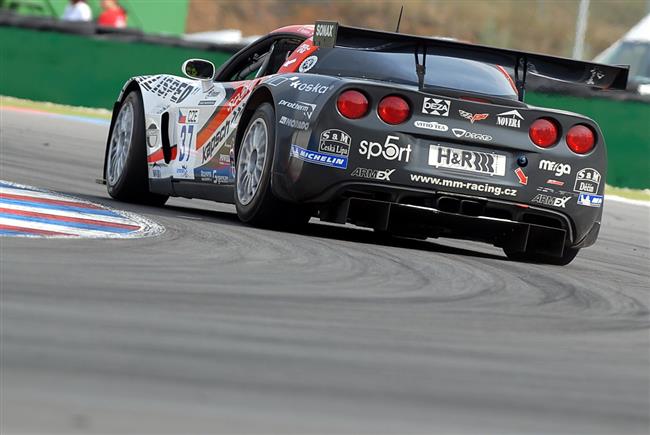 FIA GT3 2008 a Vojtch s Lackem s Corvetou MM v Dubaji 2008, foto tmu