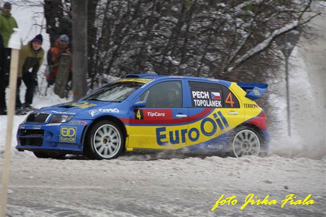 Sout o vstupenky na prosincov Prask rallyesprint 2011