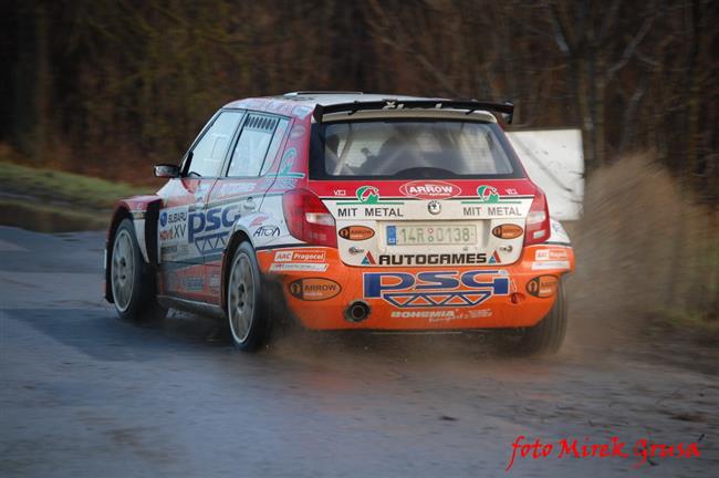Subaru Czech Rally Team zakonil leton seznu v pln zbroji, se temi vozy.
