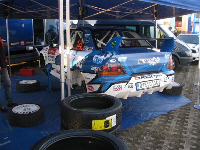 Prask RallySprint 2011 - depo a tra