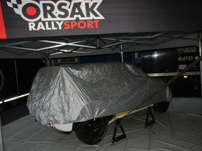 Prask RallySprint 2014 ped startem, foto K. Koleko.