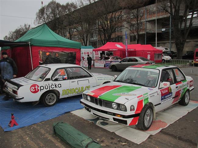 Prask RallySprint 2014 ped startem, foto K. Koleko.