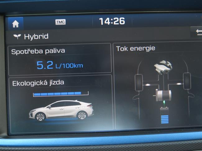 Test Hyundae Ioniq Hybrid s benznovm motorem s elektrickm pomocnkem