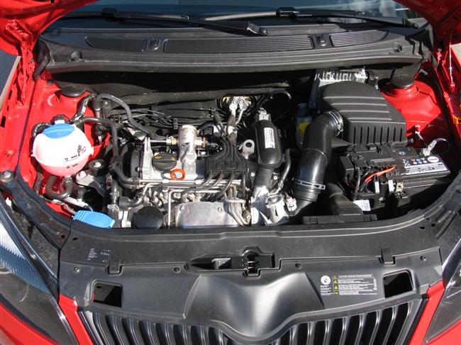 Test akn verze Fabie Monte Carlo s turbo motorem 1,2 TSI