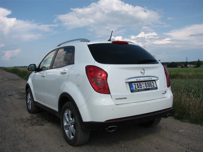 Test novho SUV Ssangyong Korando s 2,0 dieselem a manuln 6-ti stupovou pevodovkou