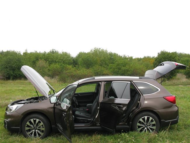 Test ternnho kombi Subaru Outback s dvouapllitrovm boxerem s automatem CVT