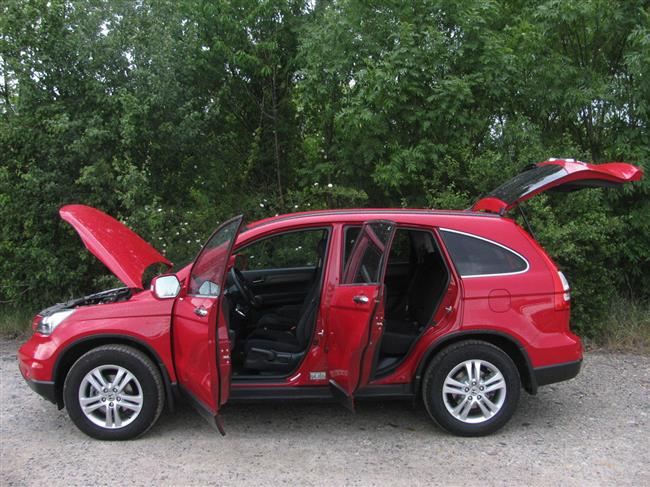 Test SUV stedn velikosti - Honda CRV s 2,2 dieselem a 6-ti stupovm manulem