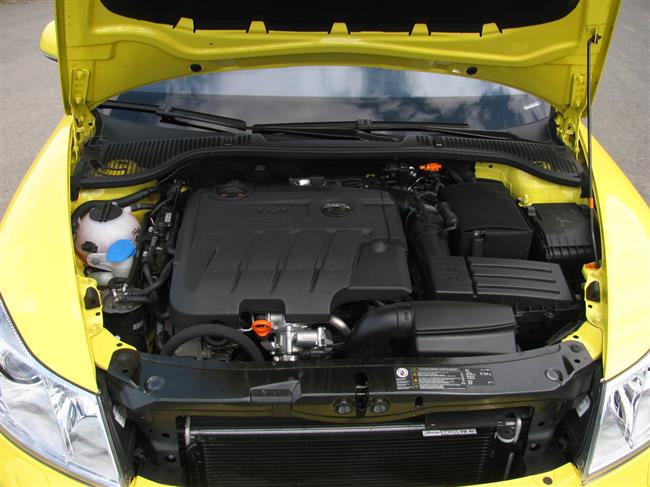 koda Octavia RS s dieselovm motorem TDI a automatem DSG