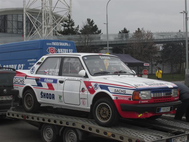 Testovn Rally aut ped seznou 2016