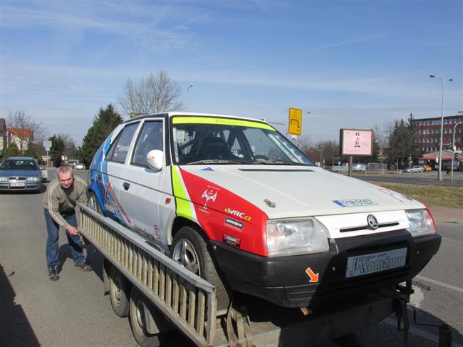 Testovn Rally aut ped seznou