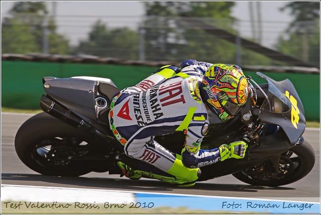 MotoGP 2010: Uzdraven Valentino Rossi v pln form pijede ji za pr dn do Brna
