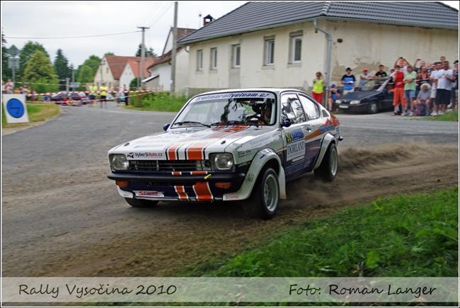 V polovin Rallye Vysoina si nejlpe vede Jarek Orsk