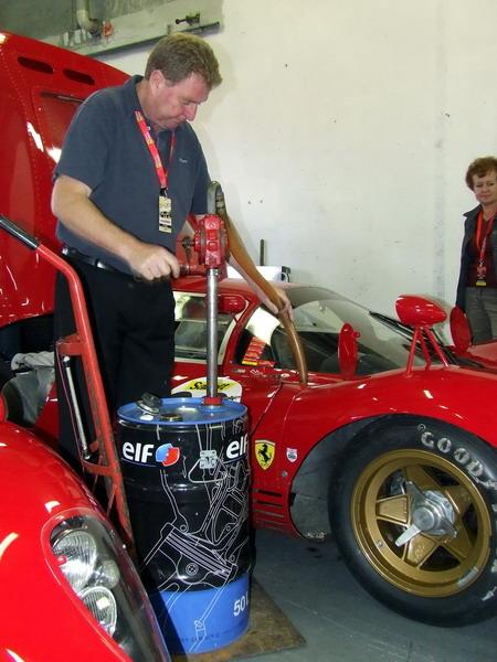 Podzimn Brno 2009: Mosteck Michal Dolk pestupuje z BMW do  Ferrari 360