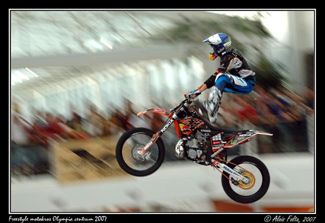 Freestyle motokros Olympia Brno 2007