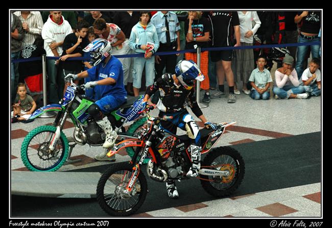 Freestyle motokros Olympia Brno 2007