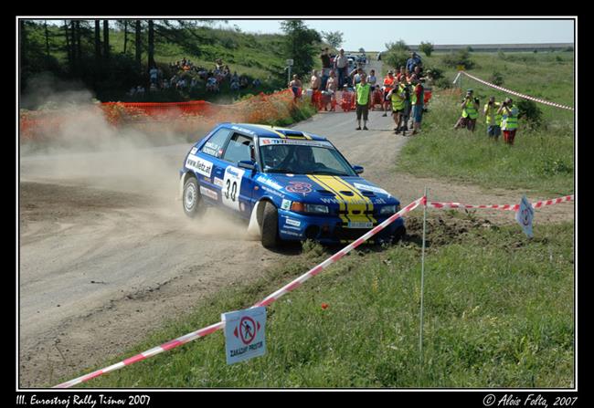 Leo Fldr ped startem vkendov  Bttcher Rally Vykov