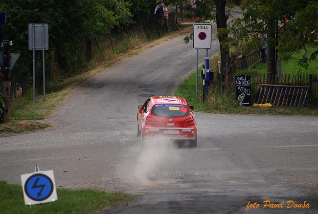 Martin Rada pi Barum Rally 2009, foto Pavel Doua