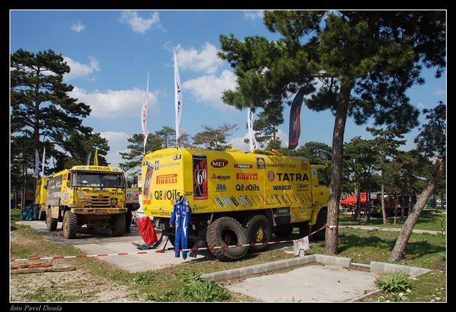 Dakar 2008: Jednou jsi nahoe a jednou dole - platilo i pro Loprais Tatra Team