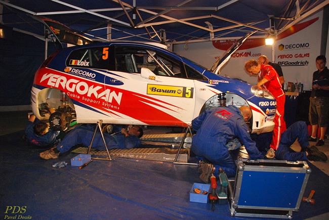 IRC 2007 v cli. Vyhrl panl Garca Ojeda ( Peugeot 207 S2000).