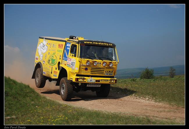 Central Europe Rally 2008 - kamiony, foto Pavel Doua