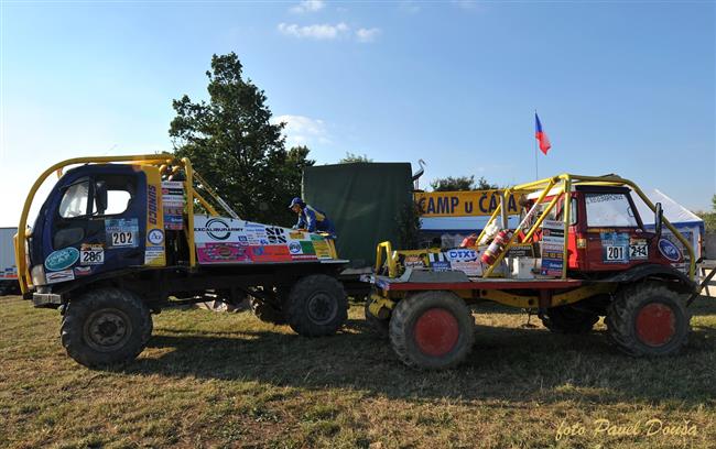 Tom Prak, Ondej Vodika a jejich Unimog 416 obhjili titul mistra Evropy v trucktrialu.
