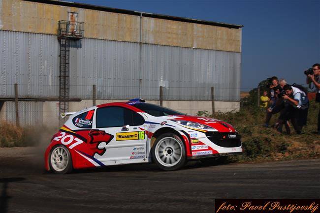 Na Barum rallye startuj i pikov vozy Peugeot 207 S 2000. V jm lvov .....