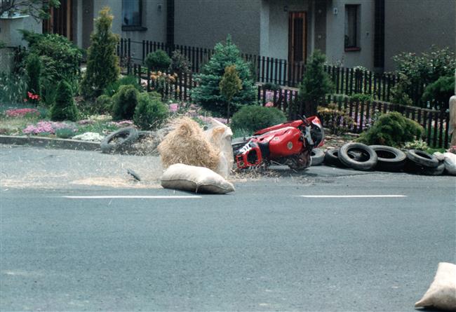 RETRO CRASH Vladislav Kedzior Hoice 1995 foto Lubo NOVOSD