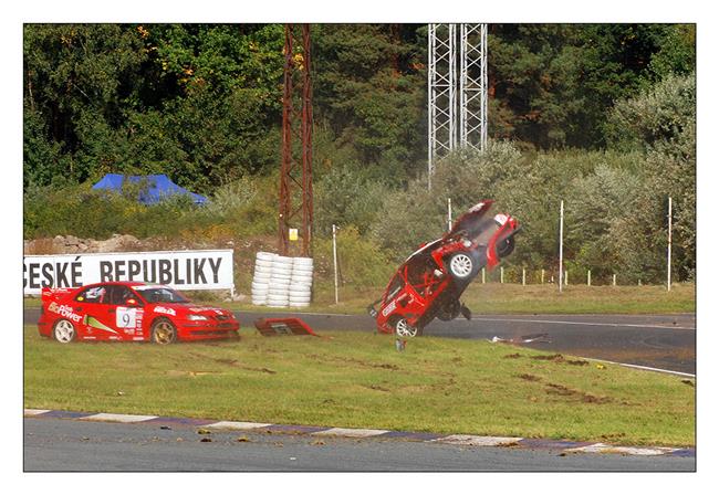 Jan Kopeck v Sosnov bavil divky. Byl to  posledn start s WRC v esku !