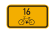 Směrová tabulka pro cyklisty