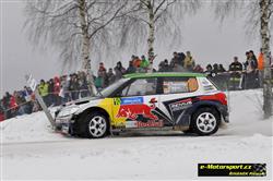 Dosavadní vládce Jänner Rallye Hänninen udělal hodiny a Baumschlager rovněž