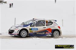 Pavel Valoušek a Zdeněk Hrůza zdárně v cíli i sněhové Janner Rallye
