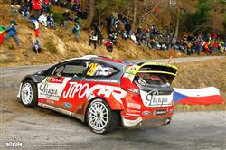 MartinProkop s novým spolujezdcem Zdeňkem Hrůzou na Monte a jejich  úvodní dva dny.