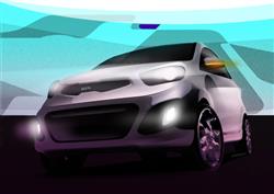 Kia dnes zveřejnila první oficiální designové skici nové generace modelu Picanto