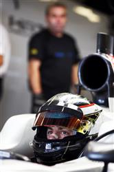 Jan Charouz v elitní společnosti světových jezdců formule jedna při GP Brazilie.
