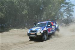 Dakar 2009. Tečka za marathonem. Vyhráli všichni, kdo  dojeli..... Opět davy diváků