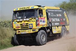 Dakar 2009, den třetí: Aleš Loprais pokračuje dál, avšak jehomix smůly a štěstí pokračuje…
