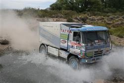 Dakar 2009: V páté etapě úspěch i smůla Tomečkova týmu. Tomáš čtvrtý a jž šestý celkově !!