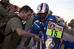 Dakar 2010   4.den: Martin Macek si vybral u smůlu za všechny ty roky dohromady.Konec.