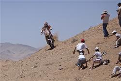Dakar 2010: V motocyklech dál pokračují Roman Krejčí a Jan Veselý z Czech Dakar Teamu