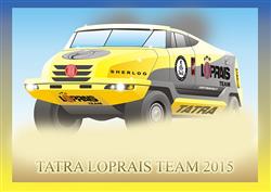 Projekt Loprais týmu TATRA DAKAR 2015. Návrhy nového vzhledu