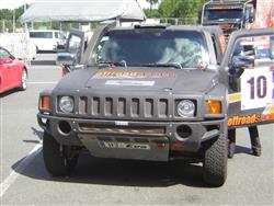 Ostrý Hummer H3 EVO pro Dakar 2011 představen na okruhu v Brně