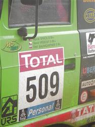 Startovní čísla pro Dakar 2011 jsou v případě zeleného CDT : 509, 525 a  68.