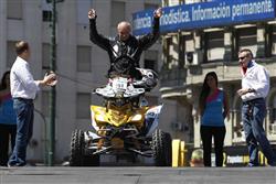 Josef Macháček  jede se čtyřkolkou potestovat na Dakar 2012  do Bulharska a Tuniska