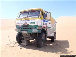 Dakar 2011: Ani letos nebylo Tatře brazilsko české posádky přáno vidět cíl