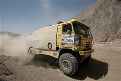 Dakar 2011: Výborně rozjetý závod Lopraisům pokazil okruh kolem města Copiapó