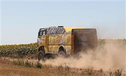 Dakar 2012: Jaroslav Valtr jel závěr předposlední etapy na jistotu, ale rychle.