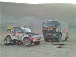 Všechny vozy, zajišťované týmem Offroadsport, vyrážejí do poslední etapy Dakaru