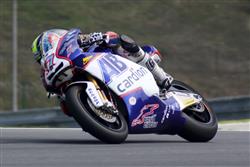 Karel Abraham si zvyká na nový stroj, stejný jako  má Valentino Rossi