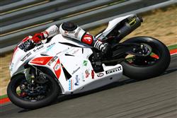 Únik oleje zastavil snahu týmu SMS Racing a Ondry Ježka v MS Supersport v Aragonu.