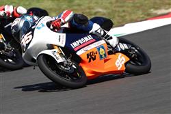 Mladíček Miroslav Popov předvedl v italské Grand Prix svůj velký potenciál (19. místo).